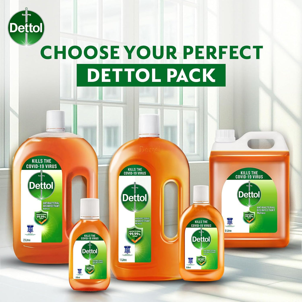 Dettol Antiseptic Liquid 5L kill the COVID-19 virus*
