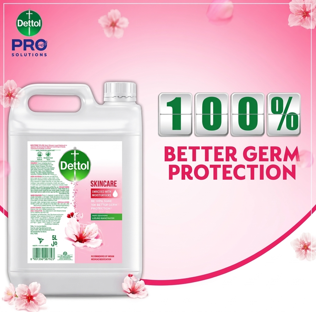Dettol Hand Wash Skin Care 5L